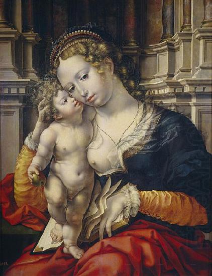 Madonna and Child, Jan Gossaert Mabuse
